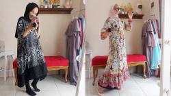 Kisah Sukses Perempuan Cantik asal Garut, Busana Karyanya Terbang ke Arab dan Amerika<