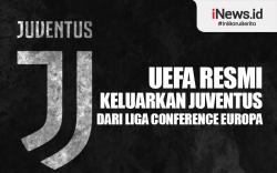 Infografis UEFA Resmi Keluarkan Juventus dari Liga Conference Europa