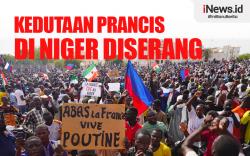 Infografis Kedutaan Prancis di Niger Diserang