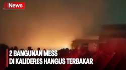 2 Bangunan Mess di Kalideres Hangus Terbakar, Api Diduga Berasal dari Pembakaran Sampah