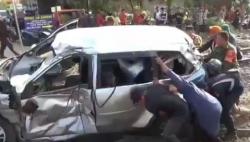 Ngeri! Begini Kronologi Xenia Tertabrak Kereta Api di Lamsel, 4 Orang Sekeluarga Luka