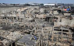 Bongkar Pengungsian Korban Kebakaran Kapuk Muara, Pemkot Jakut Tetap Layani Warga Terdampak