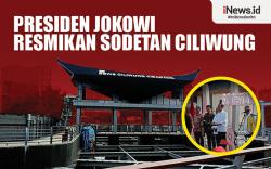 Infografis Presiden Jokowi Resmikan Sodetan Ciliwung 