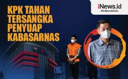 Infografis KPK Tahan Tersangka Penyuap Kabasarnas