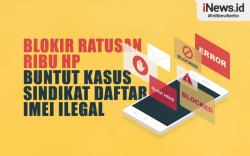 Infografis Polri Blokir Ratusan Ribu Handphone dengan IMEI Ilegal