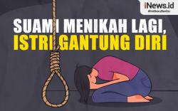 Infografis Ibu Muda Gantung Diri karena Suami Menikah lagi