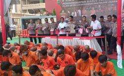 Polres Jakbar Ungkap Puluhan Motor Curian Diangkut ke Lampung, Belasan STNK Palsu Disita