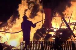 Kebakaran Hari Ini di Palangka Raya, Puluhan Rumah Panggung Ludes Dilalap Api