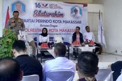 Jelang Pemilu 2024, Kapolrestabes Makassar Safari Silaturahmi ke Partai Perindo