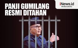 Infografis Panji Gumilang Resmi Ditahan