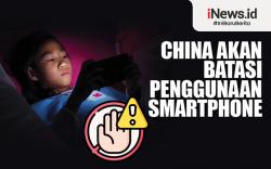 Infografis China Akan Batasi Penggunaan Smartphone