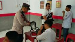 Polisi Datangi Sekolah di Bitung, Razia dan Beri Edukasi Cegah Tawuran hingga Miras<