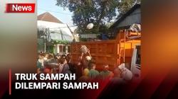 Viral! Warga Kotagede Yogyakarta Lempar Sampah ke Truk Dinas Lingkungan Hidup