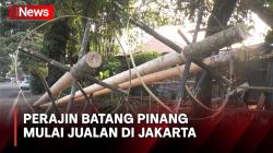 Perajin Pohon untuk Panjat Pinang Menjamur di Jakarta, Jelang HUT Kemerdekaan RI