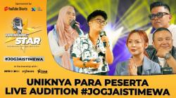 Peserta Live Audition Trending Star Jogja Ini Bawakan Lagu Ciptaannya Sendiri