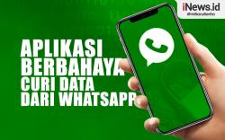 Infografis Aplikasi Berbahaya di Android Dapat Curi Data dari Whatsapp 