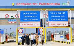 Tol Ciawi-Sukabumi Sepanjang 11,9 Km Diresmikan Presiden Jokowi<