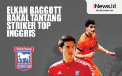 Infografis Elkan Baggott Bakal Tantang Striker Top Inggris