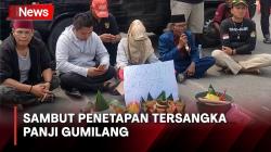 Puluhan Massa di Indramayu Gelar Tumpengan Sambut Penetapan Tersangka Panji Gumilang<