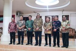 Bupati dan Wakil Bupati Pasangkayu Terima Kunjungan Kapolda Sulawesi Barat<