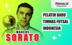 Infografis Profil Marcos Sorato, Pelatih Baru Timnas Futsal Indonesia