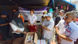 Partai Perindo Salurkan Bantuan ke Korban Kebakaran di Kapuk Muara<