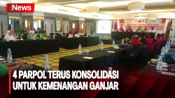 Siap Menangkan Ganjar Pranowo di Jawa Barat, 4 Partai Politik Terus Konsolidasi 