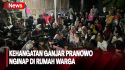 Makan Malam Hingga Nyanyi Bareng, Ini Momen Kehangatan Ganjar Pranowo saat Nginap di Rumah Warga 