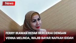 Venna Melinda Resmi Bercerai, Ferry Irawan Wajib Bayar Nafkah Iddah Rp30 Juta 