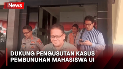 Dukung Pengusutan Kasus Pembunuhan Mahasiswa, Civitas Akademika UI Sambangi Polres Depok