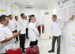 HT Tinjau War Room Bapilu Perindo Sumut Cek Kesiapan Pemenangan Pemilu 2024