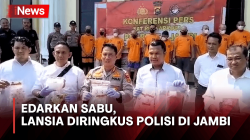 Nekat Edarkan Sabu Kakek-Kakek di Jambi Ditangkap, Ngaku Dapat Upah Rp300 Ribu