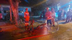 Cekcok Asmara, ABG Perempuan Bakar Motor di Bekasi 