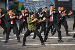Foto-Foto Paspampres Unjuk Kemampuan