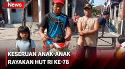 Menyenangkan! Inilah Keseruan Anak-Anak di Demak Rayakan HUT RI ke-78 