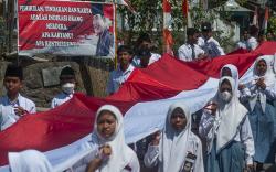 Kirab Budaya dan Kebangsaan di Boyolali