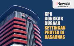 Infografis KPK Bongkar Dugaan Settingan Proyek di Basarnas