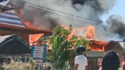 Kebakaran Hebat Hari Ini di Wajo: 9 Rumah Rata dengan Tanah, 2 Mobil dan 8 Motor Ludes