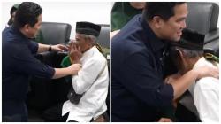 Cerita Haru Erick Thohir Berangkatkan Keluarga Nurlela Umroh ke Tanah Suci