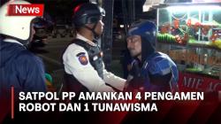 5 Orang Diamankan dalam Razia Pengamen Robot dan Tunawisma di Pulogadung<