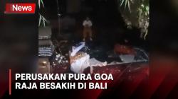 Viral! WNA Korea Diduga Rusak Pura Goa Raja Besakih di Bali