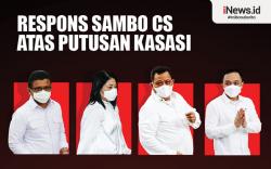 Infografis Respons Sambo Cs atas Putusan Kasasi
