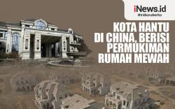 Infografis Kota Hantu di China, Berisi Permukiman Rumah Mewah