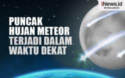 Infografis Puncak Hujan Meteor Terjadi dalam Waktu Dekat
