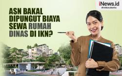 Infografis ASN Bakal Dipungut Biaya Sewa Rumah Dinas di IKN?