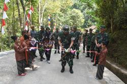 Program TMMD di Kulonprogo Buka Akses Jalan Warga Perbukitan Menoreh yang Terisolasi