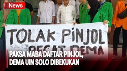 Dewan Mahasiswa UIN Solo Dibekukan, Buntut Paksa Maba Daftar Pinjol