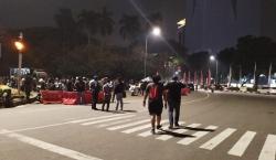 Demo Buruh Berakhir, Ribuan Massa Tinggalkan Kawasan Patung Kuda