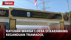 Ratusan Warga 1 Desa di Karawang Kecanduan Tramadol, Polisi Tangkap 2 Pengedar<