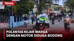 Sibuk Tilang Warga, Oknum Polantas Bukittinggi Ternyata Gunakan Motor Diduga Bodong